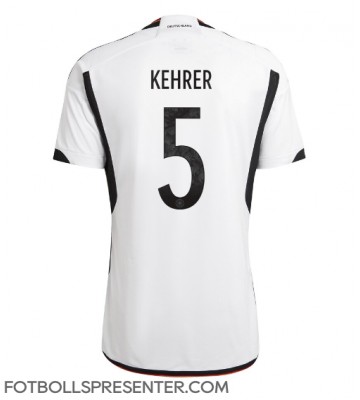 Tyskland Thilo Kehrer #5 Hemma Matchtröja VM 2022 Kortärmad